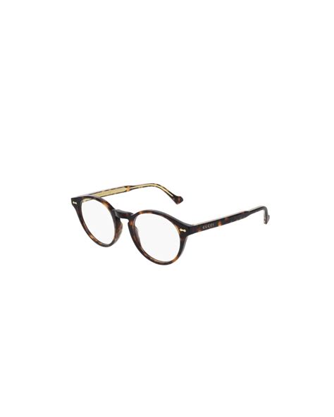 occhiali da vista gucci havana asta metallo|Gucci Gg0738O 002 Havana Occhiali Da Vista.